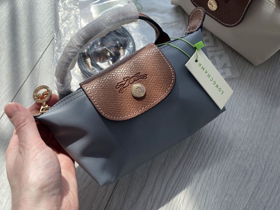 Сумка Longchamp mini le pliage pouch, сумка на лето, как оригинал
