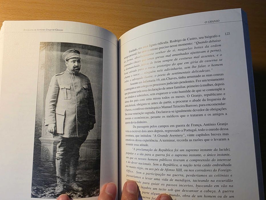 Livro "O Granjo - Biografia de António Joaquim Granjo" de Júlio M. Machado
