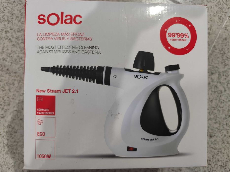 Limpador a vapor Solac