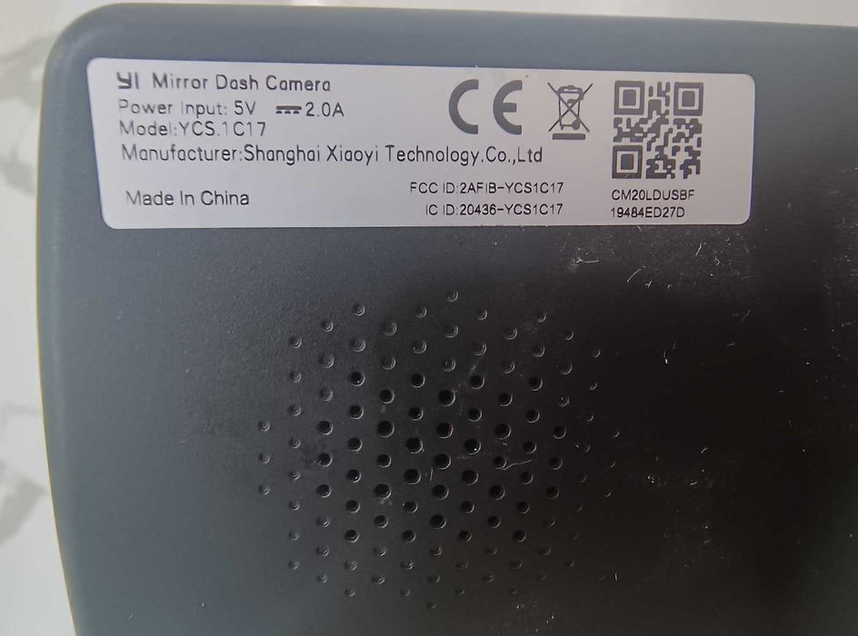 Дзеркало-реєстратор Yi Mirror Dash Camera + камера заднього виду