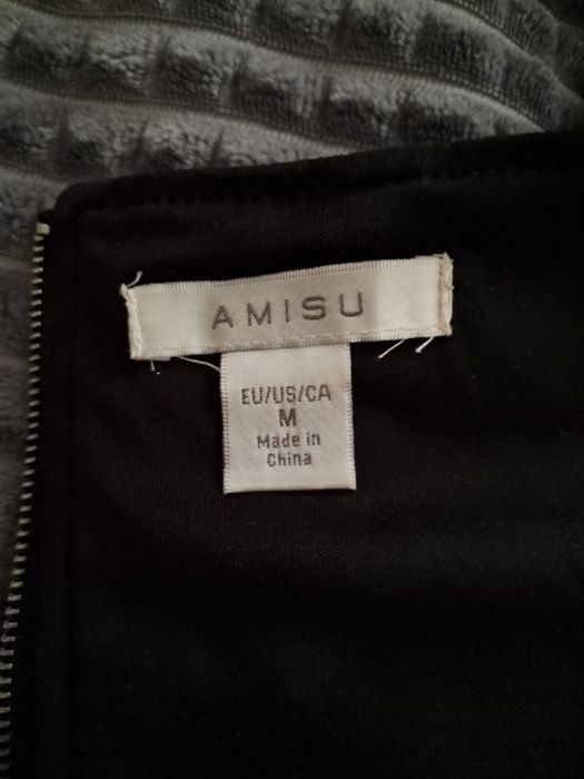 Шкіряний топ AMISU