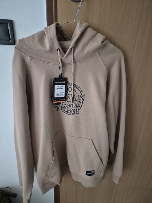 BLUZA z kapturem bezowa khaki braz Pentagon L nowa