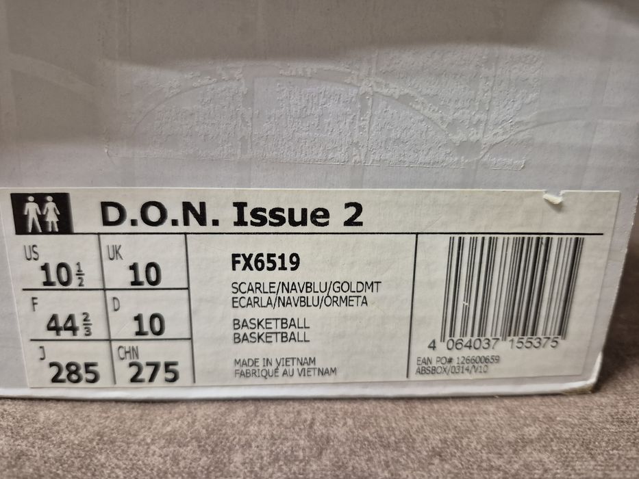 Баскетбольні кросівки Addidas D.O.N. Issue 2