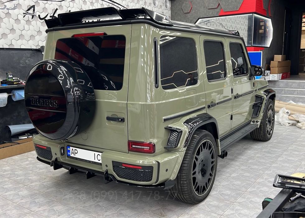 Обвес BRABUS 700 800 900 Mercedes W463A W464 W463 Спойлер Бампер Арки Расширители