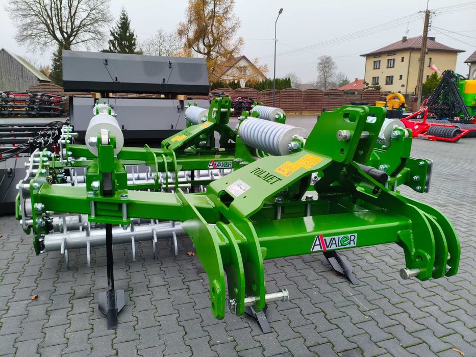 Głębosz AVALER 3 zęby podwójna sprężyna Tolmet wał mulczujący tandem