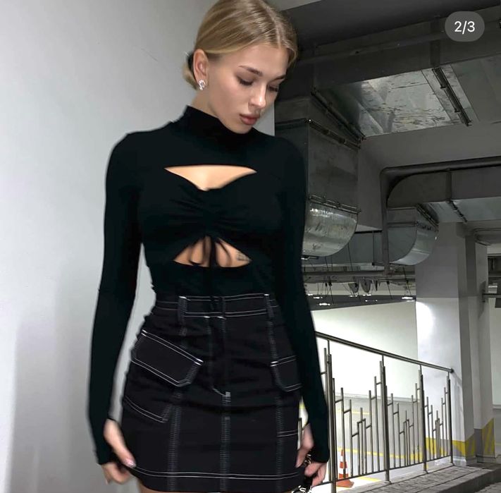 Жіночій Лонгслів від українського бренду,топ,кроп-топ,гольф,кофта