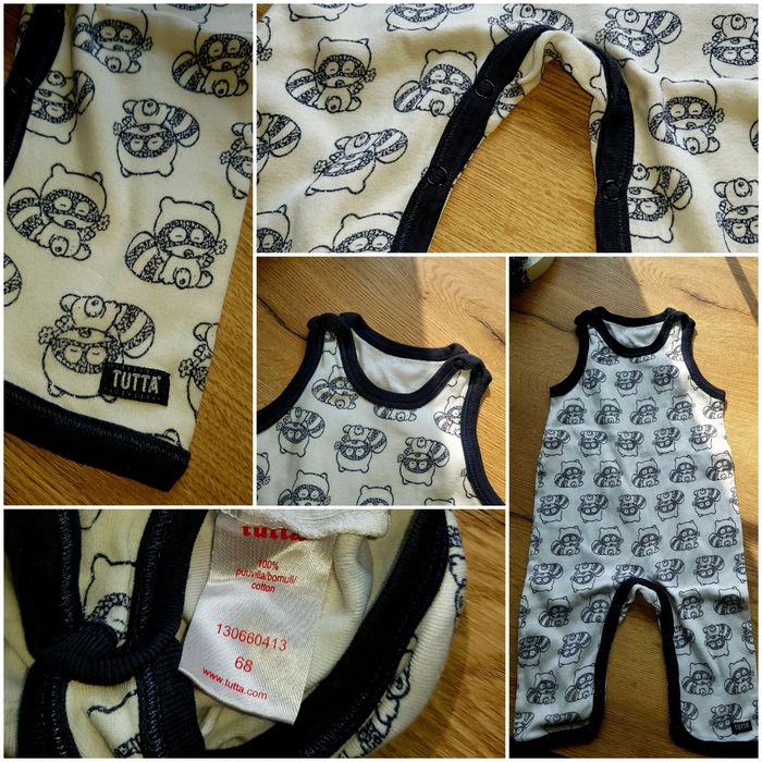 Pizamka  pod  body. Roz.68 stan idealny jak Nowe