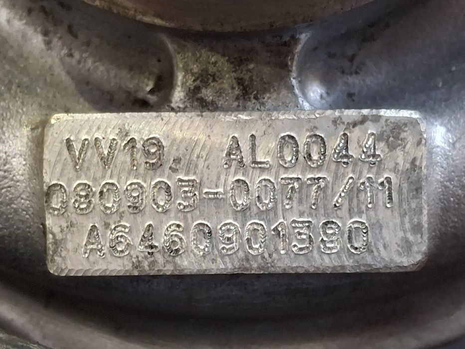 Turbo / compressor MERCEDES-BENZ Vito / Vito Combi (W639)