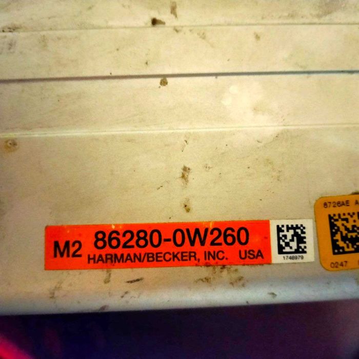 Усилитель LEXUS 86280-0W260