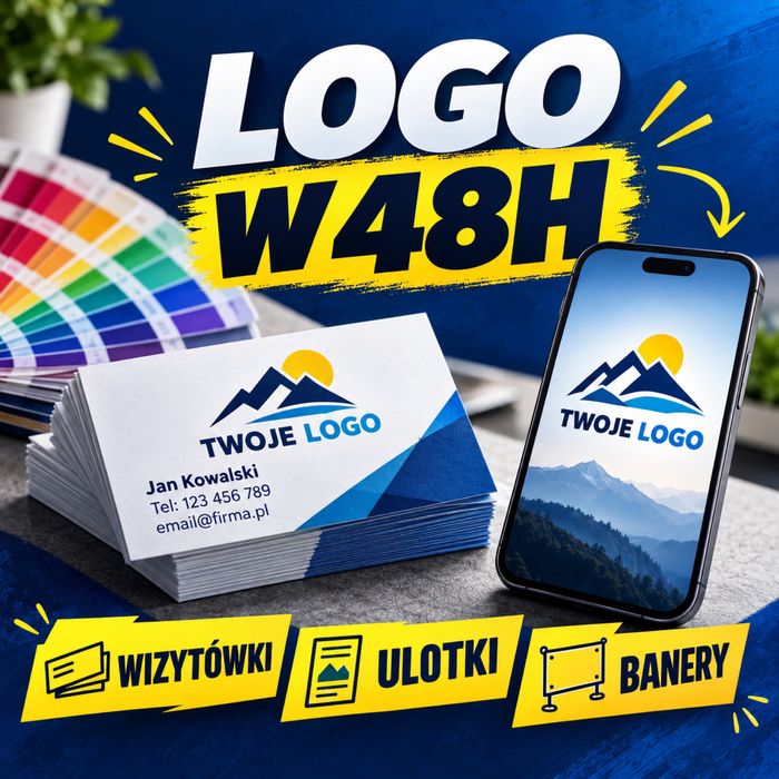 Grafik komputerowy | Social Media | Rolki | Logo, wizytówki, ulotki |