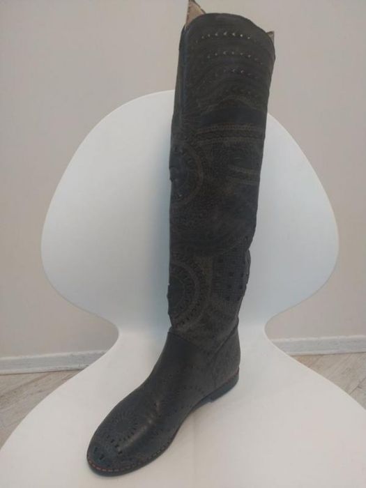 Чоботи Bate р.36 Італія демісезонні перфоровані