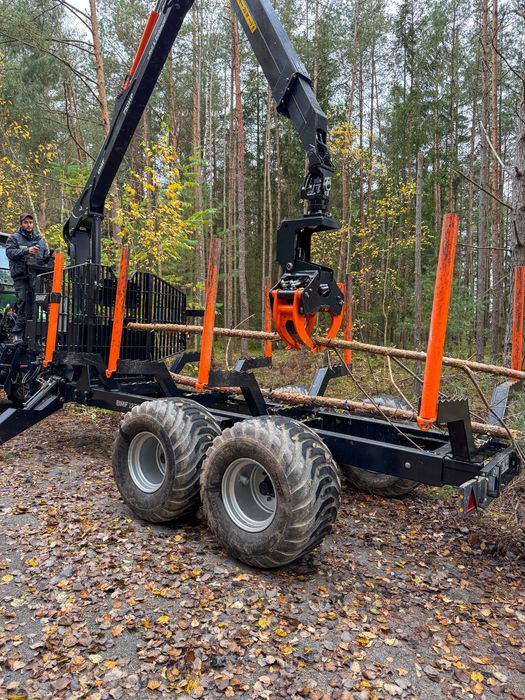 BMF Głowica Scinkowa biomasowa biomasa do Przyczepa Lesna BMF ZurawHDS