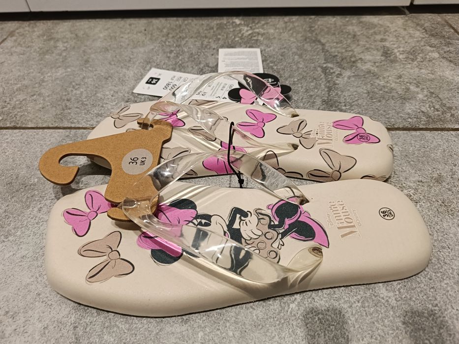 Klapki japonki Minnie Mouse