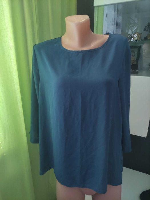 Блузка женская синяя