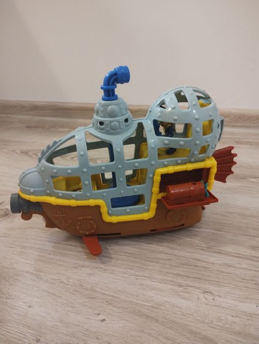 Wodny statek Fisher Price z figurką pirata Jaka z Nibylandii