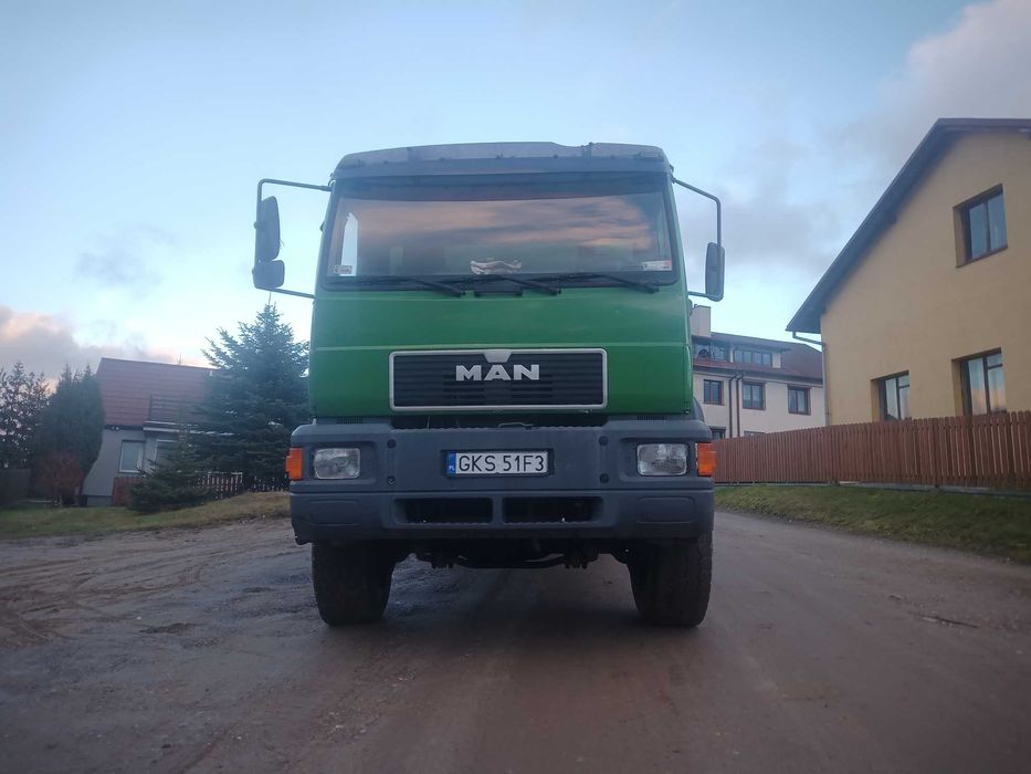 MAN 18.284 4x4 HDS do drewna