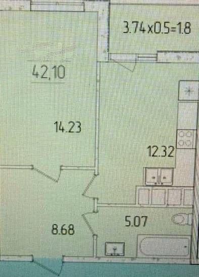 New‼️KADORR City на Краснова‼️Однушка‼️60 Жемчужина,вид на ИППОДРОМ‼️