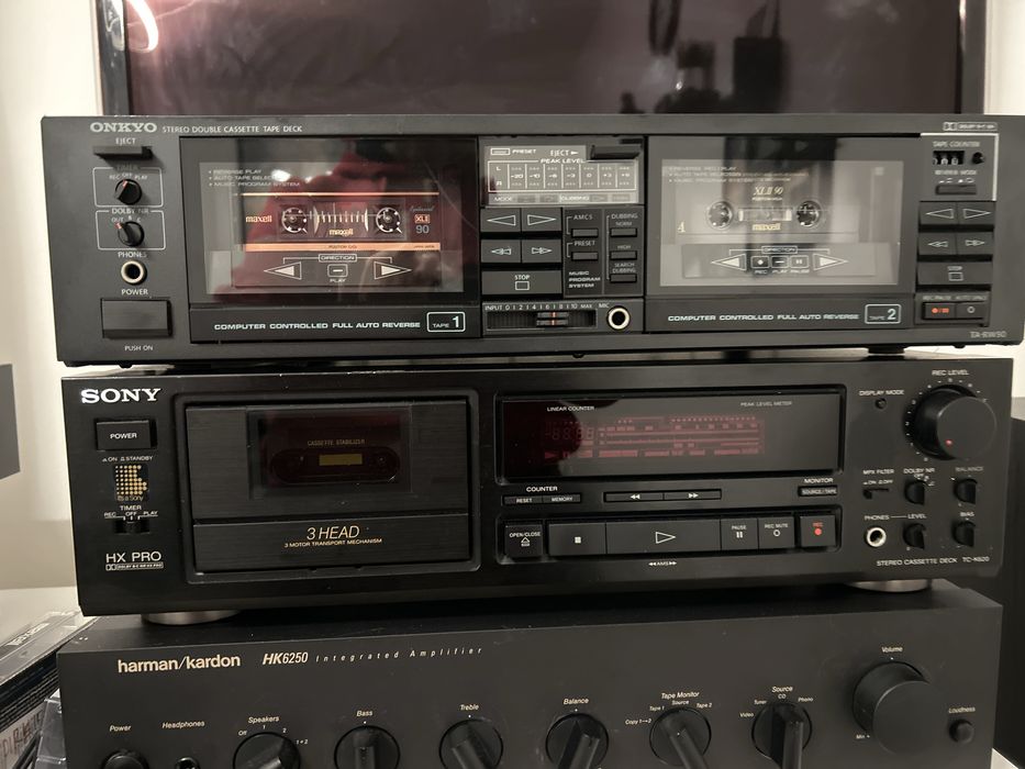 Sony кассетная дека ,onkyo,jvc,h.k,