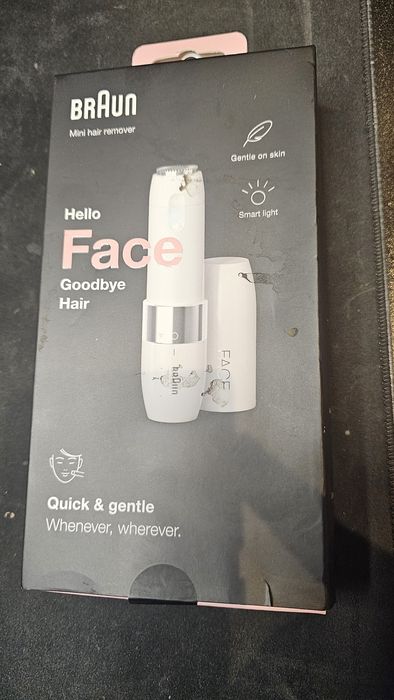 Depilator BRAUN włosków na twarzy