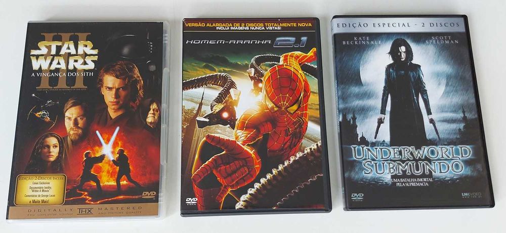 Vários DVDs Filmes e Séries