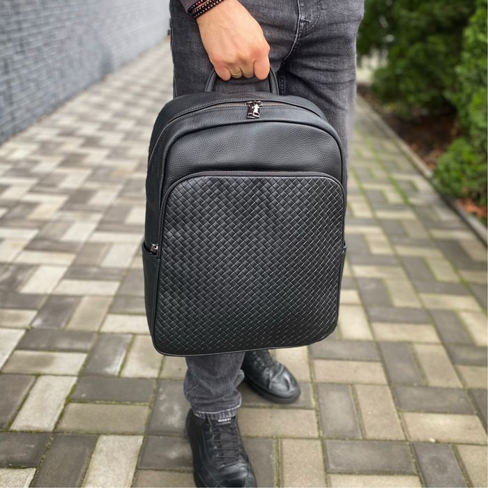 Чоловічий рюкзак натуральна шкіра портфель стильний TimberPack