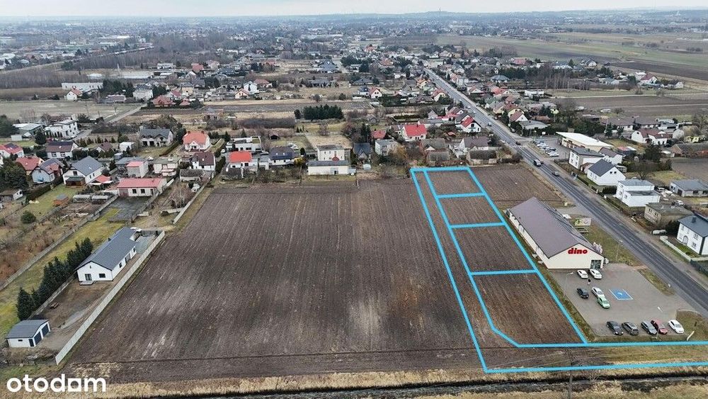 Działka budowlana – ul. Topolowa - Widok 2