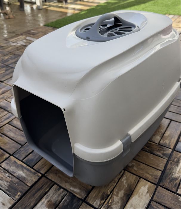 Caixas de areia com filtro anti cheiros