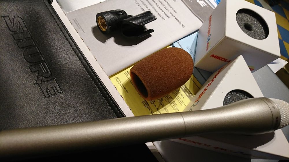 Mikrofon Shure SM63L Dynamiczny,Profesjonalny, Na Prezent,Nowy,Gratisy