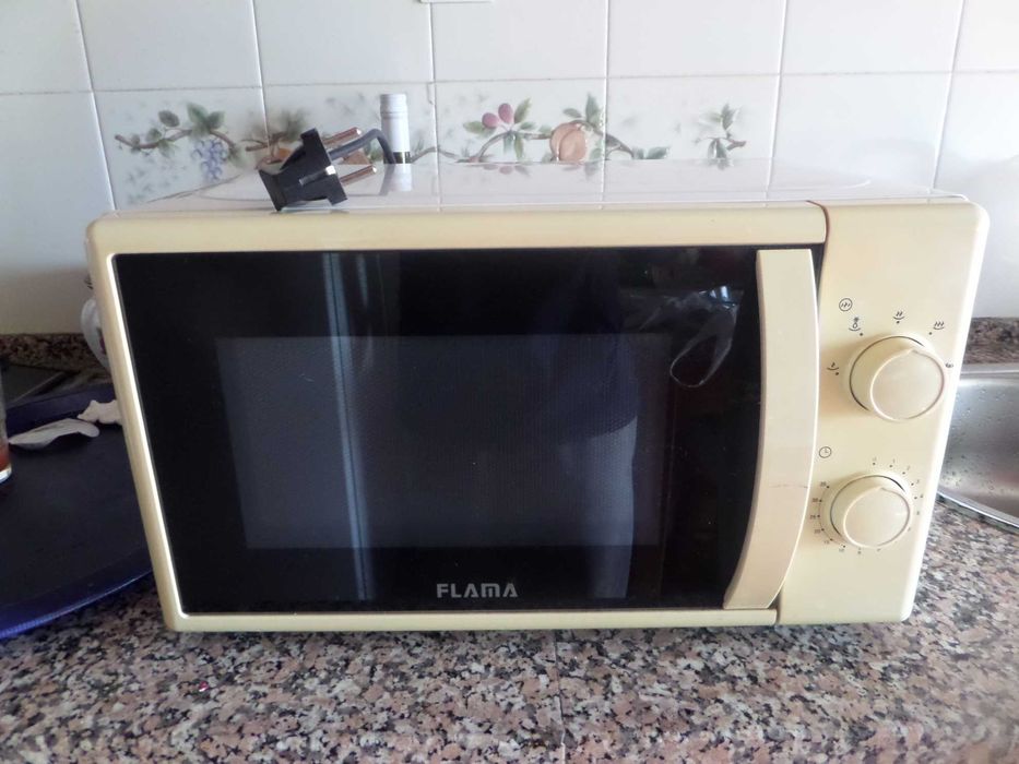 Fryer, Micro-ondas, Fervedor, balança, camera digital p/ peças-reparar