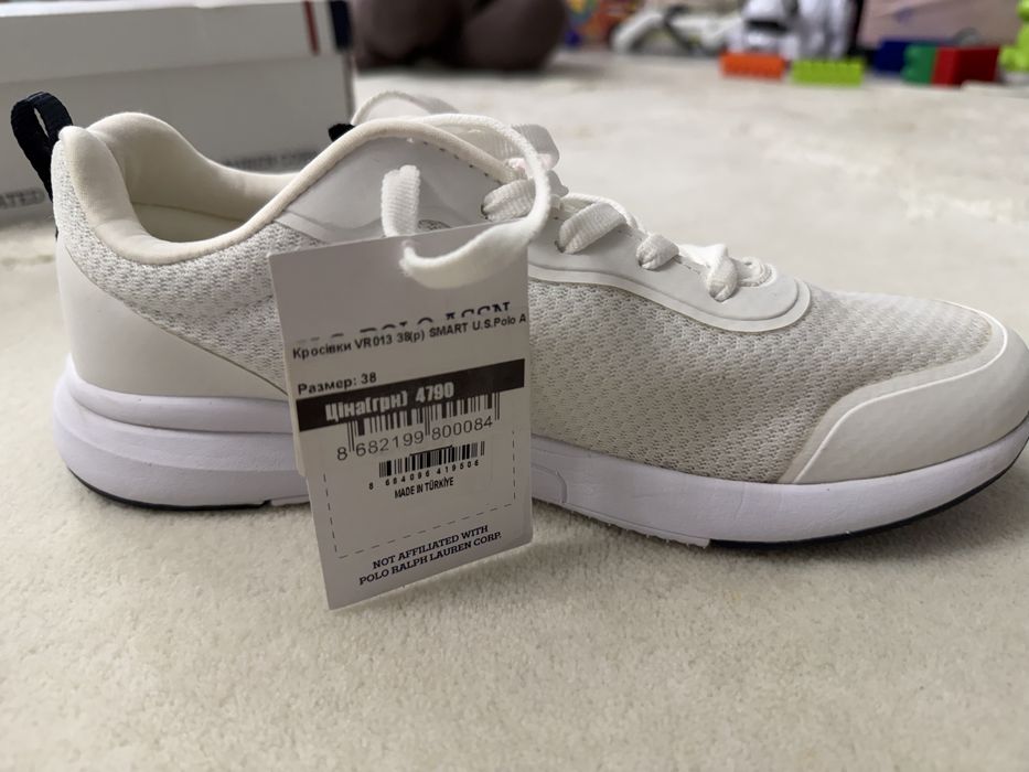 Кросівки U.S. Polo Assn. Smart Wmn 4Fx білі, розмір 38