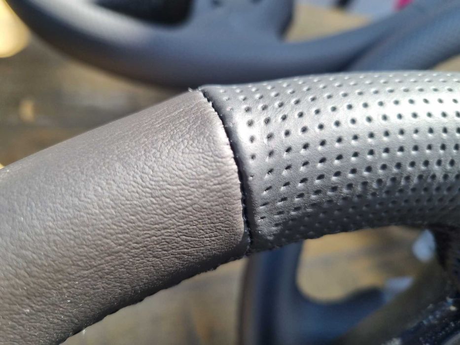 PROMOCJA na skórzaną kierownice, obszywanie, Wysoka Jakość