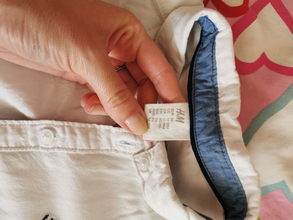 86 hm koszula biała