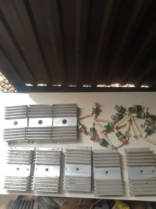 diody prostownicze + RADIATORY