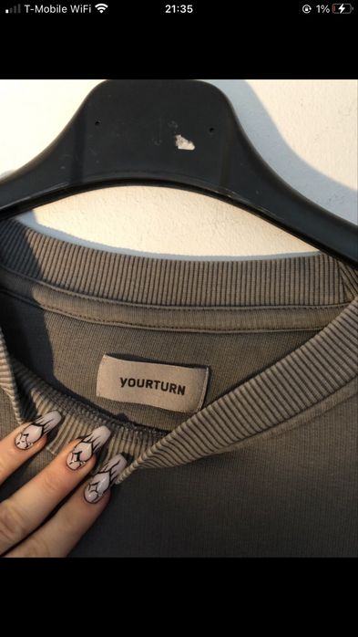 bluza hoodie yourturn oversize unisex y2k baggy