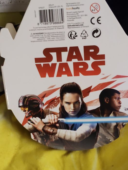 zestaw figurek Stikeez z kolekcji Star Wars dostępnej w Lidlu.