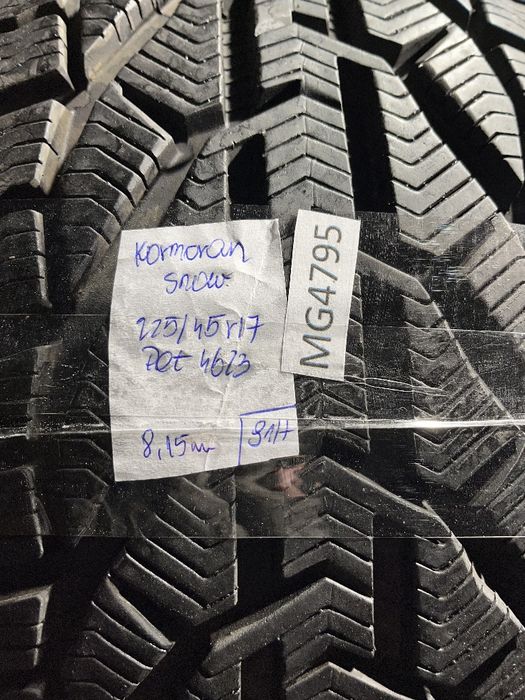 Kormoran 225/45 r17 Snow /// 8,15mm!!! 2024r