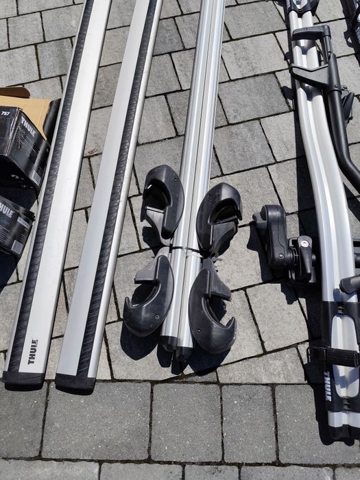 Bagażnik rowerowy Thule 591 ,na wsówkę T lub obejmy