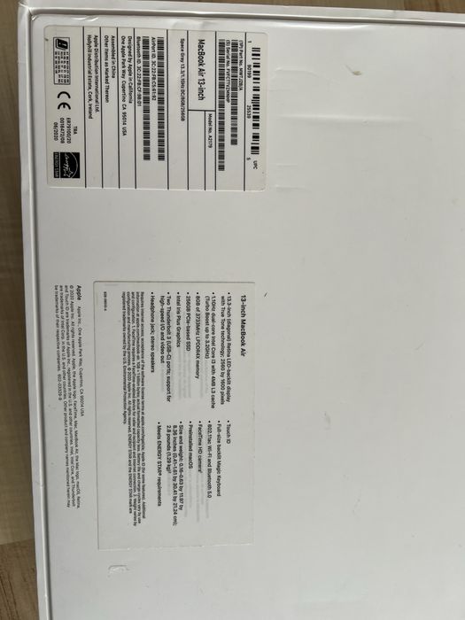 Macbook air 2020 nowa bateria !