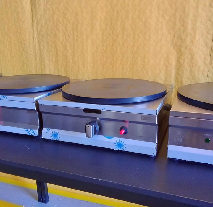 Máquinas de Crepes Elétricas e a Gás. Restauração