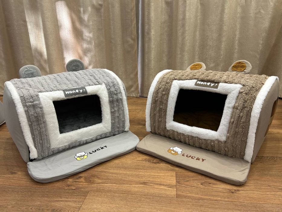 Домик лежанка для кота Лежанка для кошек Домик для собак Лежанка