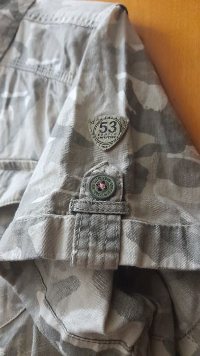 Camisa padrão tropa manga curta tamanho S / M