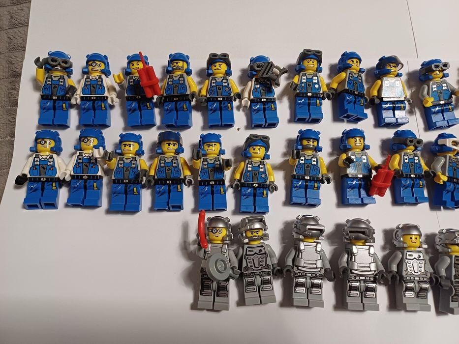 Lego power miners górnicy 43 figurki