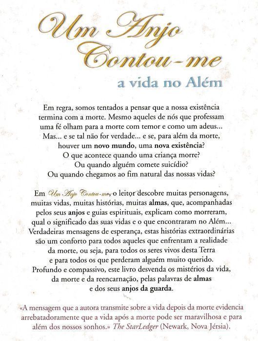 Livro Um Anjo Contou-me a Vida no Além de Lily Fairchilde [Portes Inc]