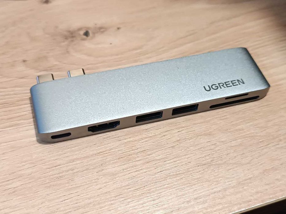 USB-C хаб UGREEN CM380 6-в-1 для MacBook та ноутбуків – HDMI 4K