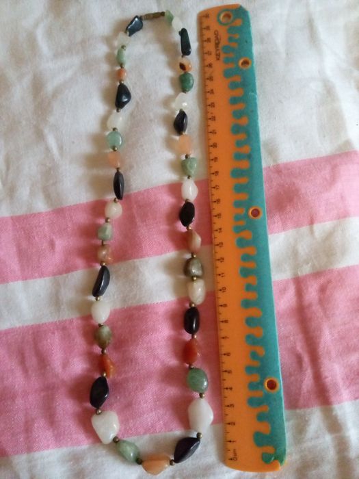 Бусы из натуральных камней, СССР.