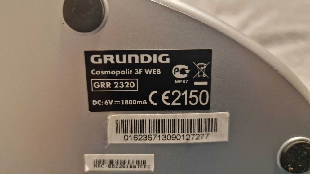 Grundig Cosmopolitan 3F WEB Radio INTERNETOWE