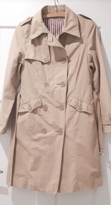 Płaszcz damski trencz beżowy Yessica C&A roz.36-38