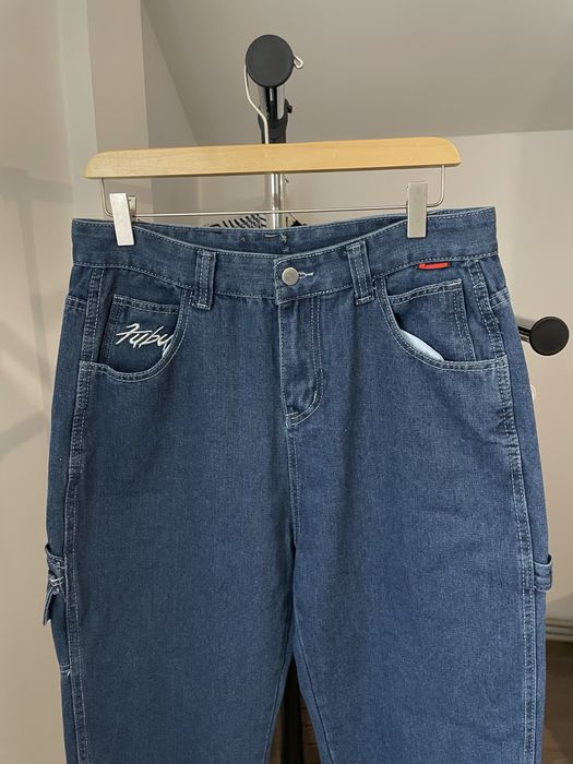 Широкі вільні джинси реп fubu platinum public enemy  dickies