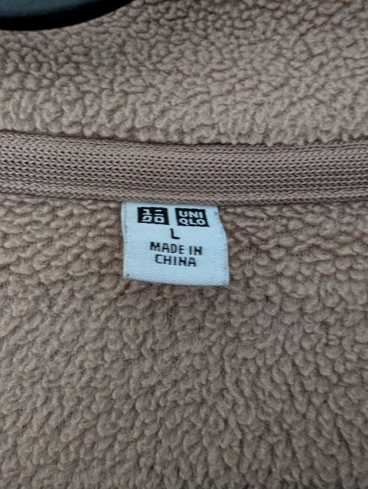 Casaco Polar Uniqlo Homem L Bege