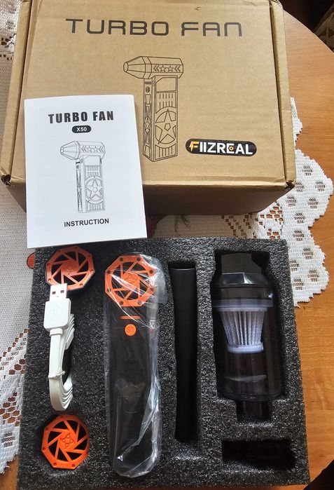 Super dmuchawa/Odkurzacz FIZREAL X50 - 240W, TurboFan